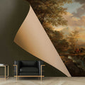 Fotomural Walls by Patel - Hidden Places 4 - painting photo wallpaper hidden motif
