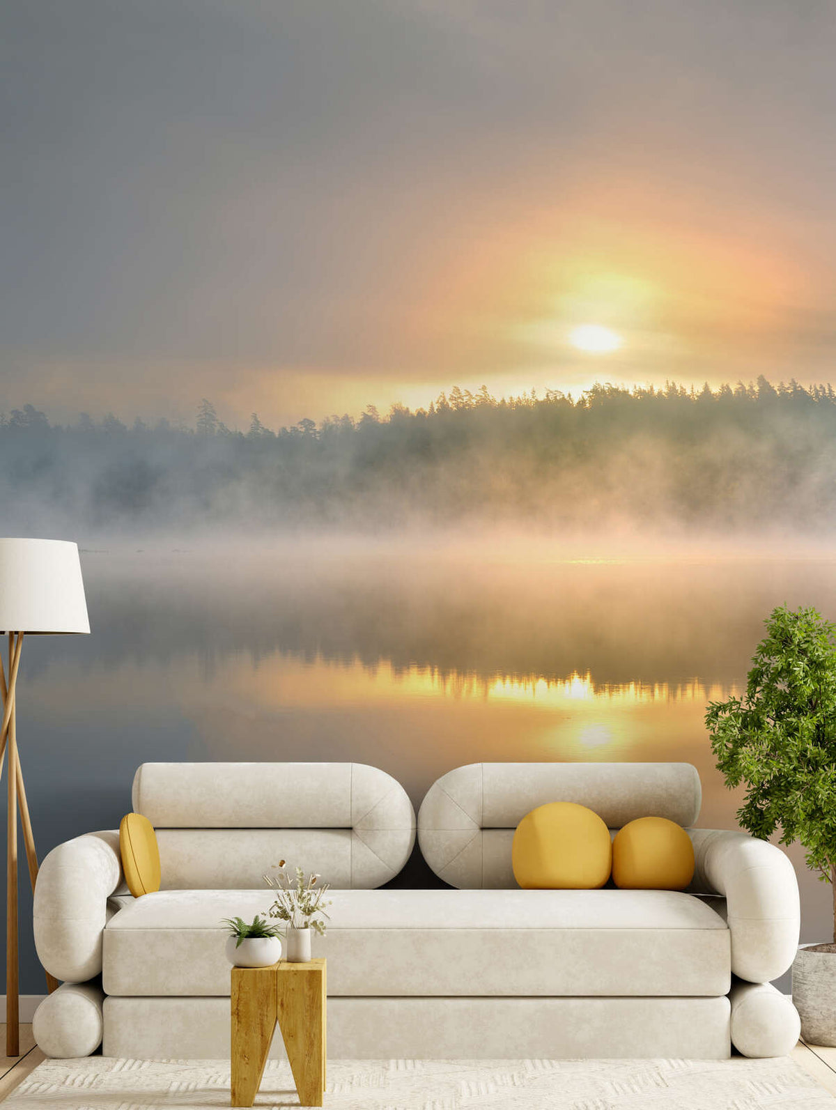 Fotomural XXL 3 - Foggy Morning