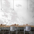 Fotomural Walls by Patel - Shadow Room 2 - nature photo wallpaper grey & white, faded design
