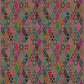Fotomural Walls by Patel - Geometric dragons mural - Colorful, Brown