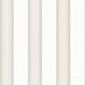 Versace Home - Papel pintado metálico con rayas de plástico - gris, blanco