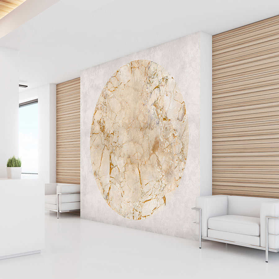 Fotomural Walls by Patel - Venus 2 - marble wall mural gold pattern & stone look