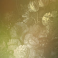 Fotomural Walls by Patel - Dutch pastel 2 - Photo wallpaper Roses bouquet Dutch art style - Yellow