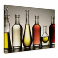 Cocina Lienzo pintura Botellas con aceites