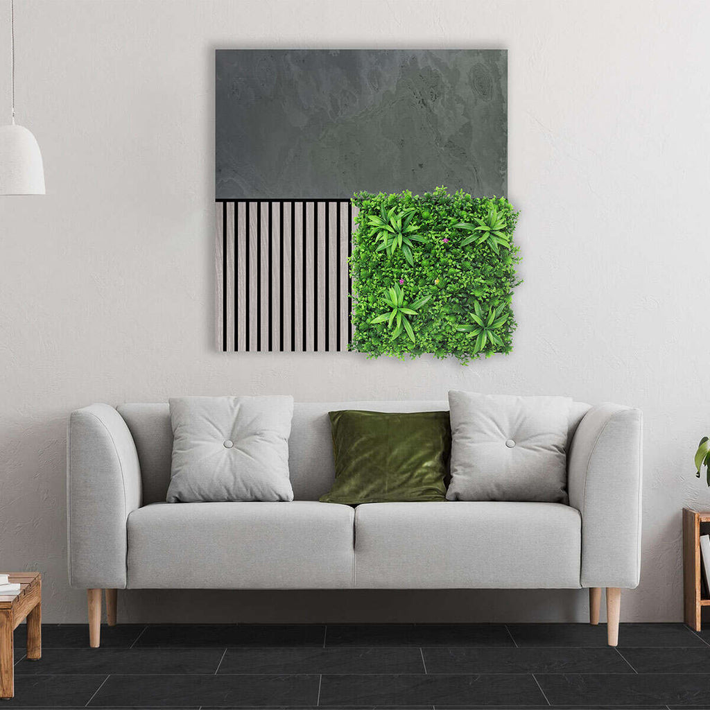 Panel de Piedra Natural Black Slate - Modular Wall - Foto 20