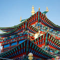 Fotomural Buddha temple - Asian temple pagoda mural - AP Digital 1