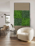 Panel Flora de Diseno Mixed Green Design Buxus - Modular Wall - Foto 1