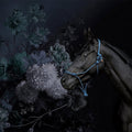 Fotomural Walls by Patel - Horses portrait style mural with flowers