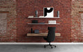 Fotomural Brick wall mural red stone & weathered look - AP Digital 3