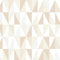 Fotomural Panel XXL 5 - Design wall mural with small triangles grey on premium smooth non-woven