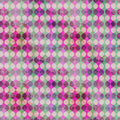Fotomural Walls by Patel - Garland 1 - Retro 70s Wallpaper - Green, Pink