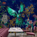 Fotomural Walls by Patel - Tropical Hero 1 - wall mural flowers & parrot intense colours