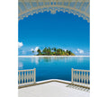 Fotomural Photo wallpaper tropical island view, portrait format - DD Motive 2