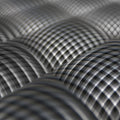 Fotomural Photo wallpaper industrial design with 3D wave pattern - AP Digital 3