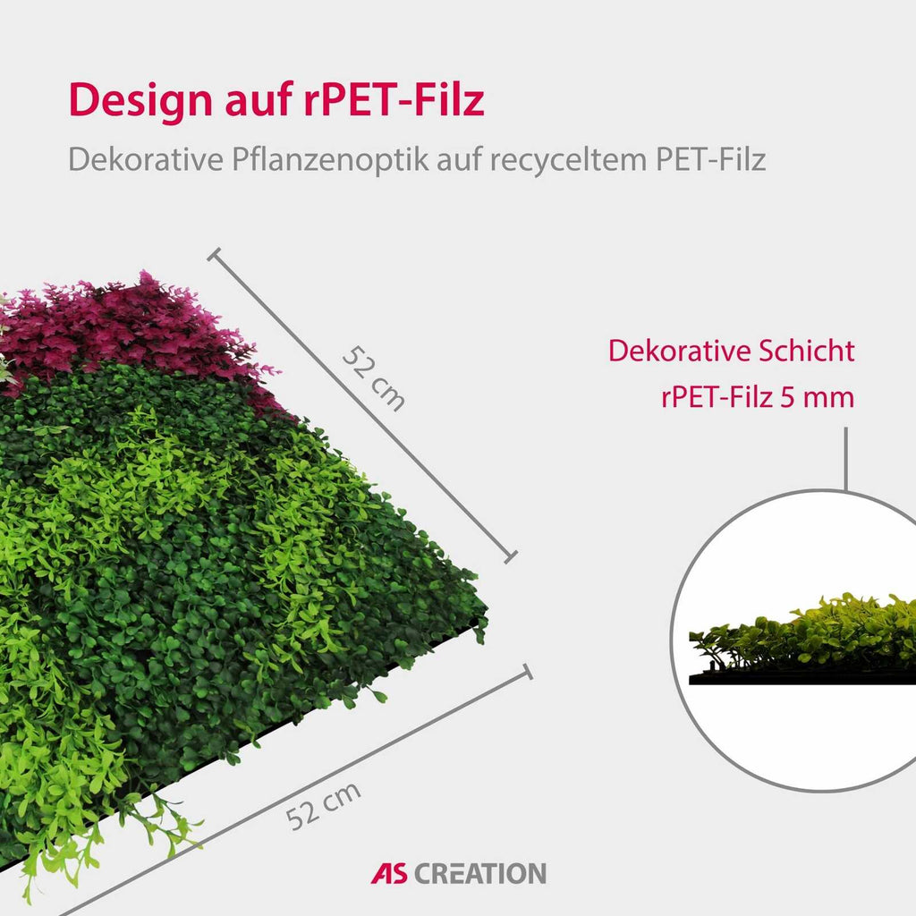 Panel Modular Wall - Pink Mixed Flora 52 x 52 x 4 cm (13669-4) - Imagen 8