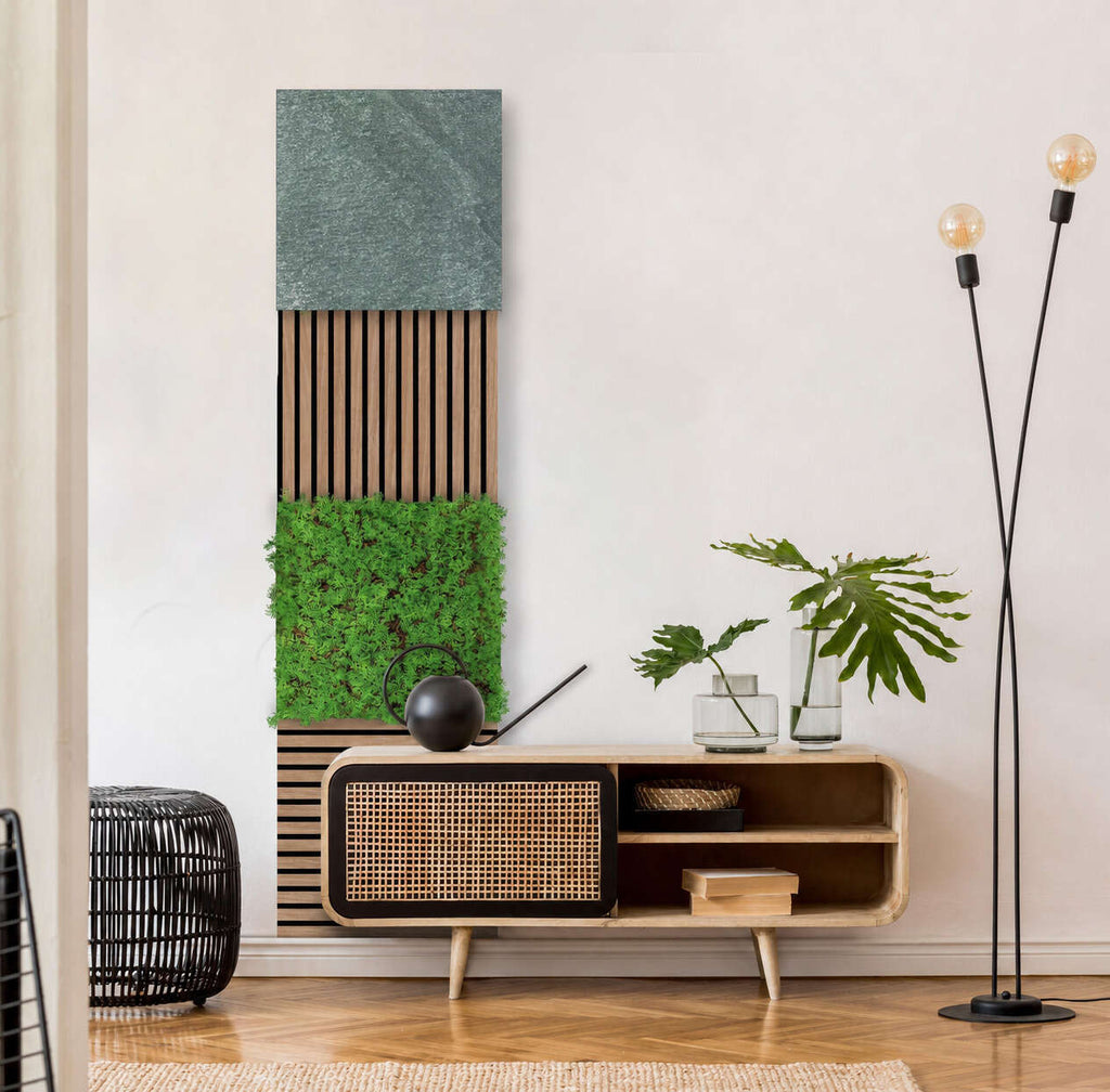 Panel de Piedra Natural Grey Slate - Modular Wall - Foto 1