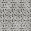Fotomural Walls by Patel - Tile 1 - Wallpaper in Cool 3D Concrete Polygons - Grey, Black