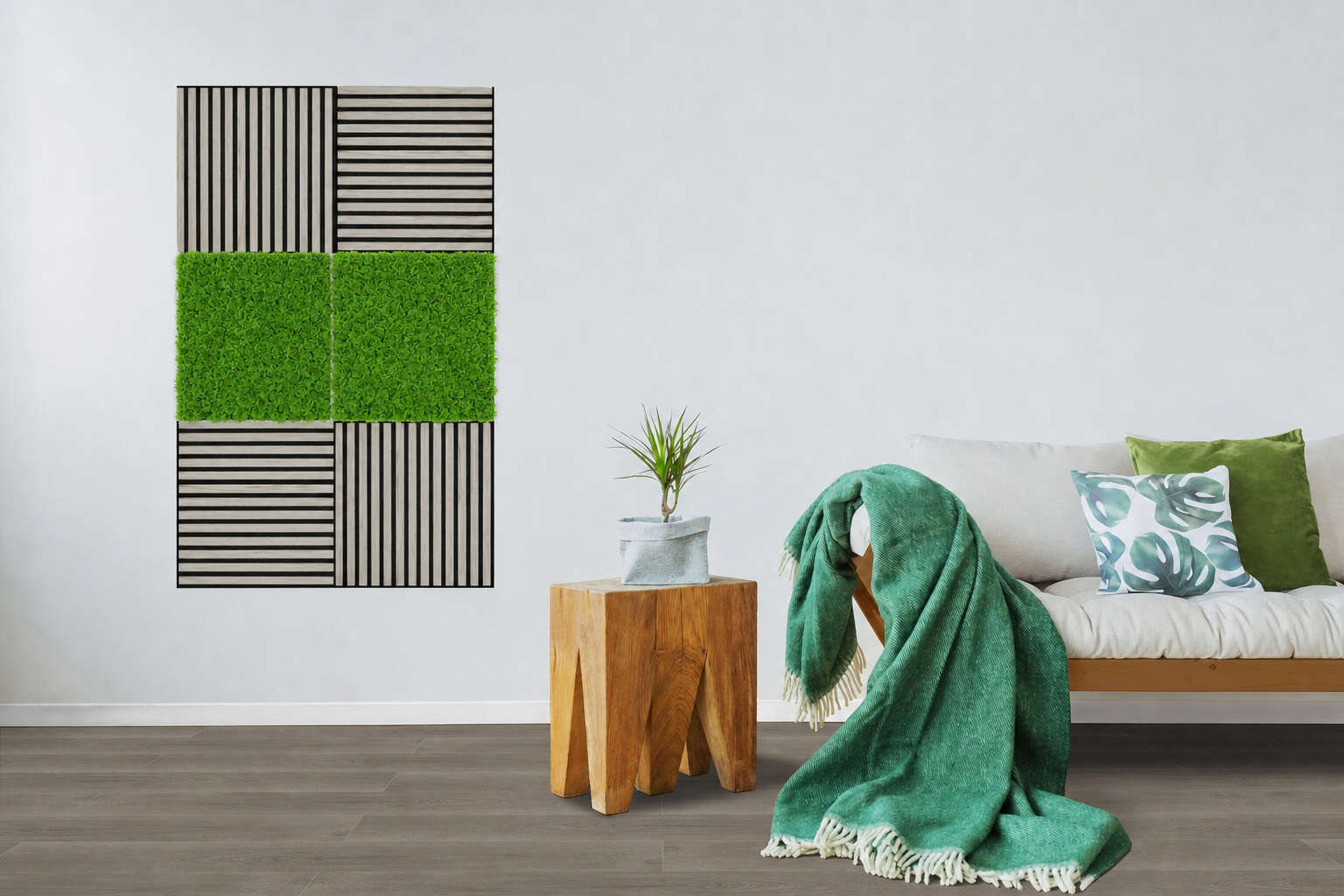 Panel Modular Wall - Oulanka Oak 52 x 52 x 1 cm (13670-3) - Imagen 10