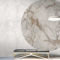 Fotomural Walls by Patel - Mercurio 2 - wall mural greige stone look with marble effect