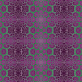 Fotomural Walls by Patel - Photo wallpaper Geometric honeycombs - purple, green