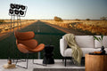 Fotomural Photo wallpaper desert highway & wide horizon - AP Digital 1