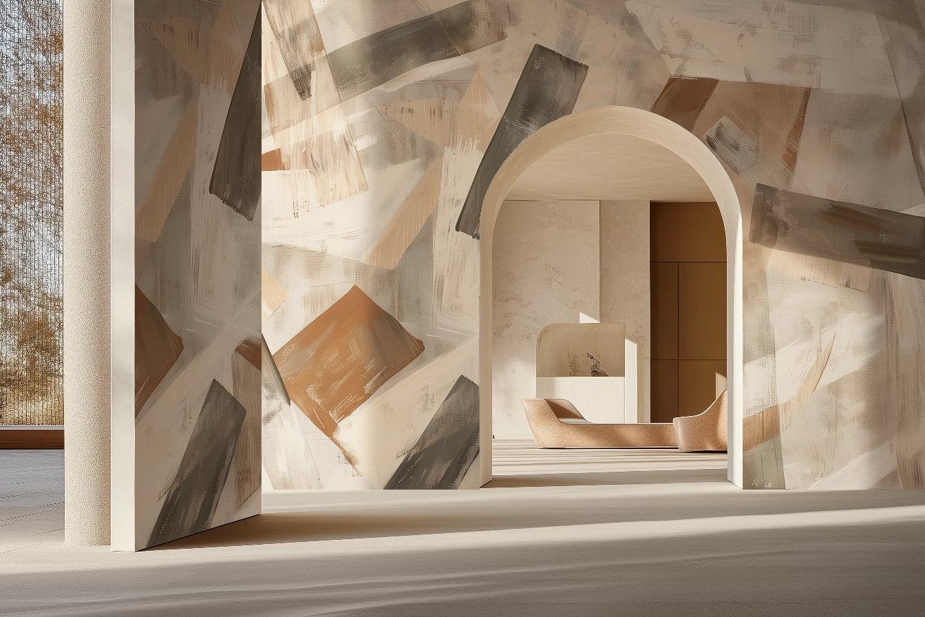 Marron et Beige Fragment  MF200 - Foto 1