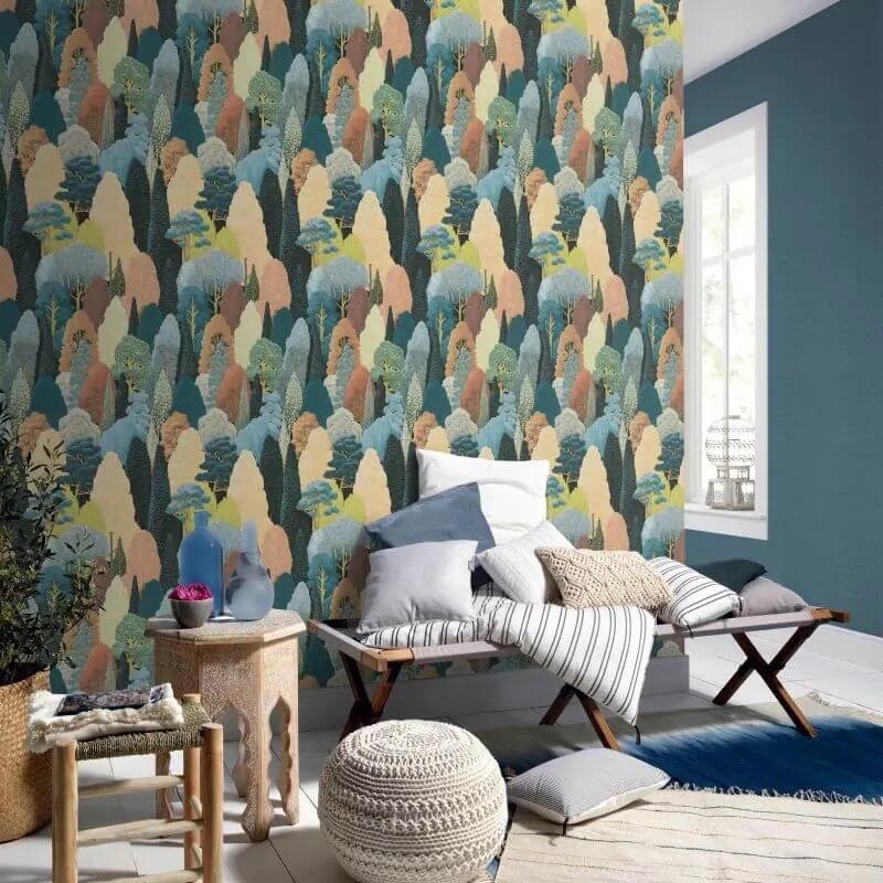 Papel Pintado Wall Stories Mori - 10573-08 Erismann - Foto 1