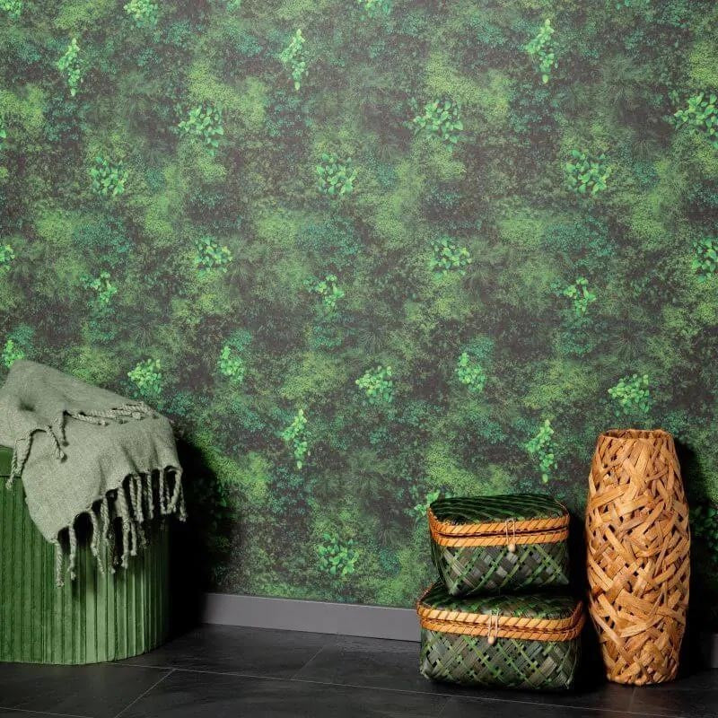 Papel Pintado Wall Stories Quiet Shades Of Moss - 10497-07 Erismann - Foto 1