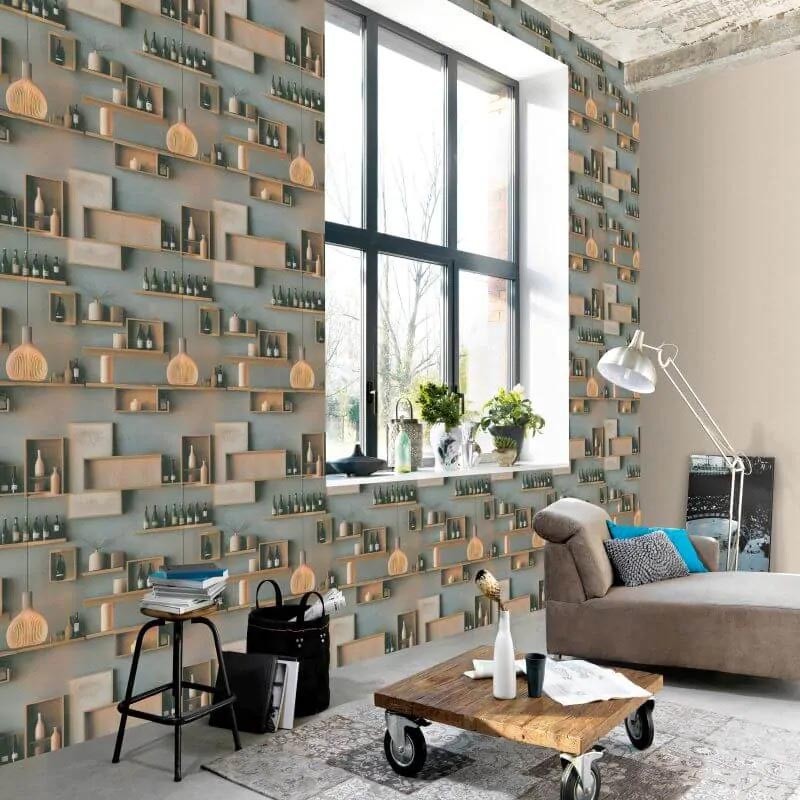 Papel Pintado Wall Stories Quiet Space - 10570-02 Erismann - Foto 1