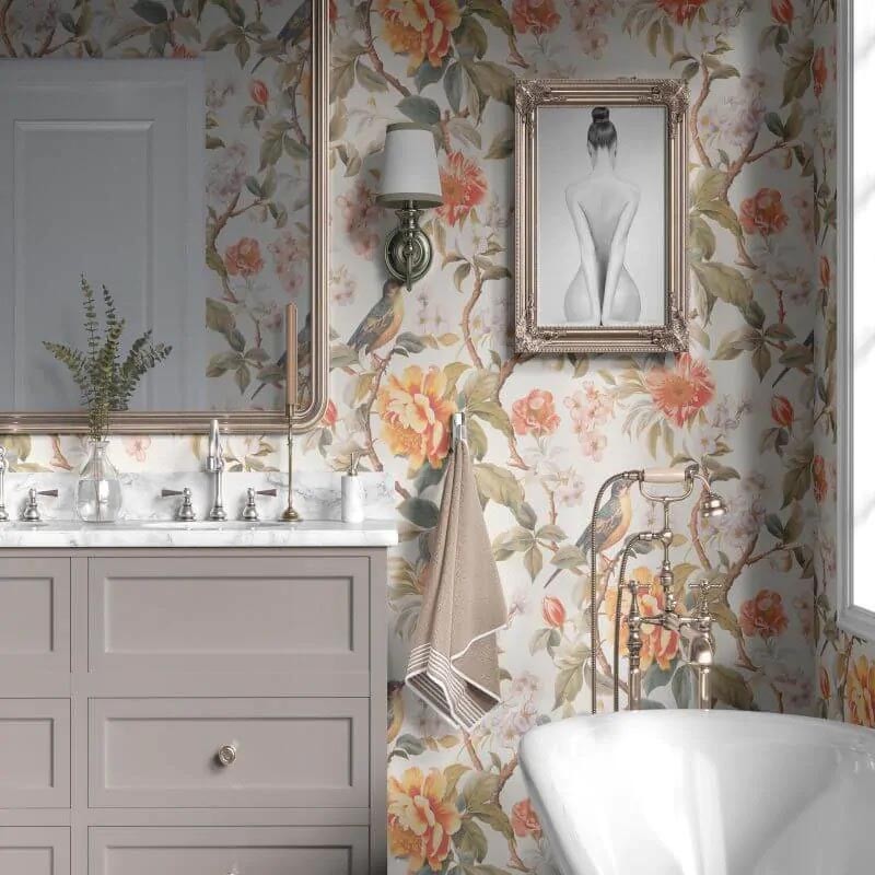 Papel Pintado Wall Stories Rose Parade - 10493-04 Erismann - Foto 1