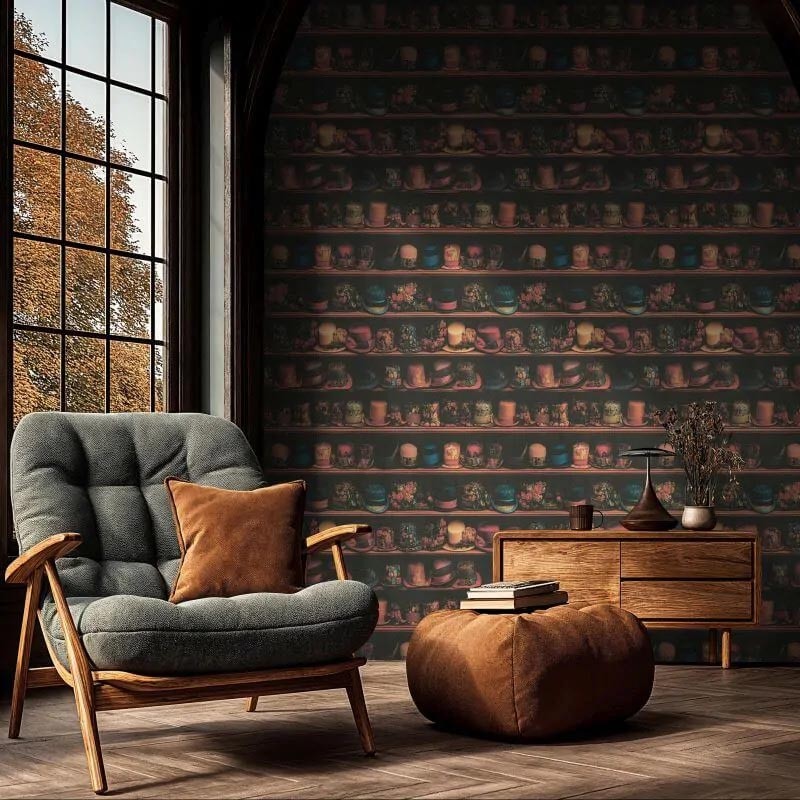 Papel Pintado Wall Stories Tea Time - 10499-11 Erismann - Foto 1