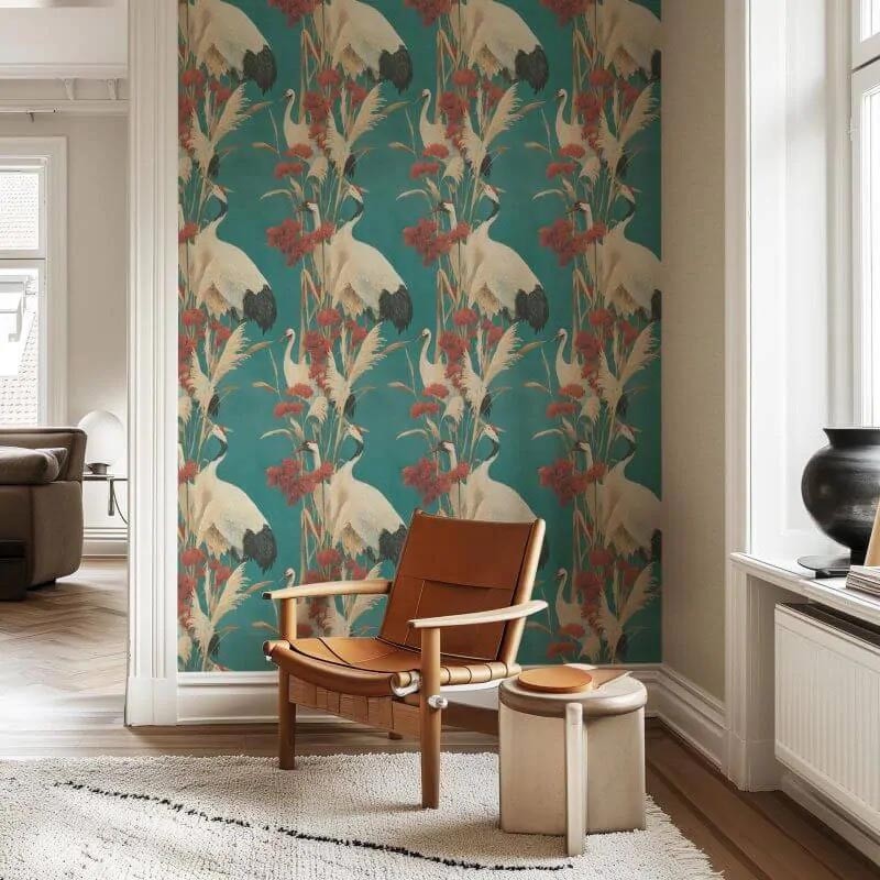 Papel Pintado Wall Stories Tsuru - 10572-18 Erismann - Foto 1