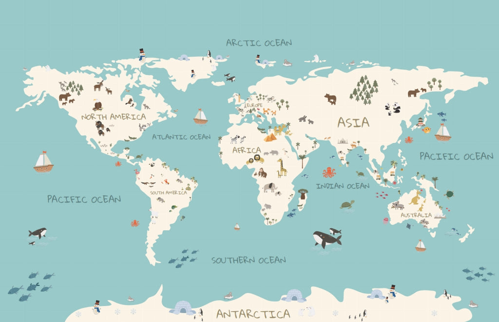 Mapa del mundo 006 - Foto 2