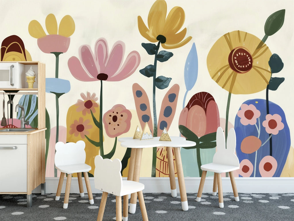 Prado de flores de colores 002 - Foto 1